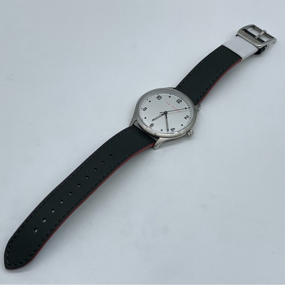 Ted Baker London BKPMHF908 Men’s Dress Watch in Black Leather Strap - Picture 9 of 14